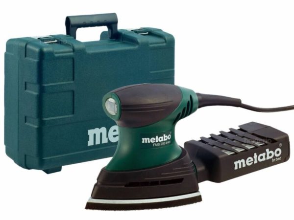 Metabo FMS 200 Intec Handpalm Schuurmachine In Koffer - 200W - 150x100mm