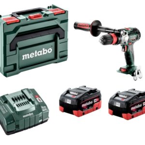 Metabo GB 18 LTX BL Q I 18V Li-ion Accu Boor-/schroefmachine Set (2 X 5.5 LiHD Ah) In MetaBox - Koolborstelloos - 602362660