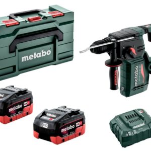 Metabo KH 18 LTX BL 24 18V Li-ion Accu Combihamer Set (2x5.5Ah LiHD Accu) In Metabox