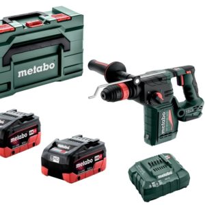 Metabo KH 18 LTX BL 24 Q 18V Li-ion Accu Combihamer Set (2x5.5Ah LiHD Accu) In Metabox