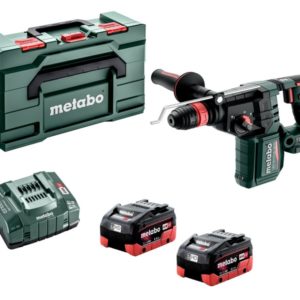 Metabo KH 18 LTX BL 28 Q 18V Li-ion Accu Combihamer Set (2x5.5Ah LiHD Accu) In Metabox