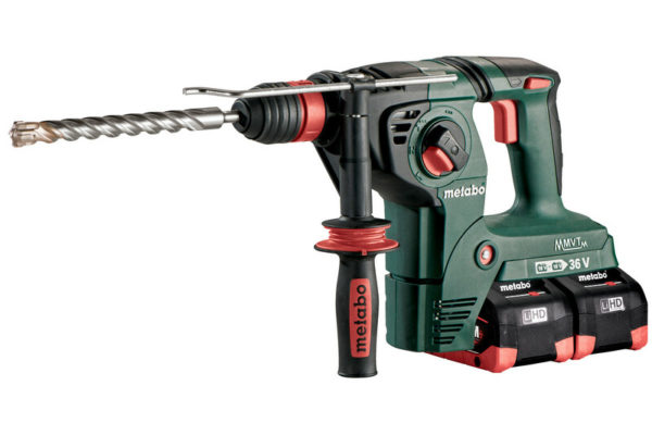 Metabo KHA 36-18 LTX 32 36V (2x 18V) LiHD Accu SDS-plus Combihamer Set (4x 8.0Ah Accu) In MetaBox - 3