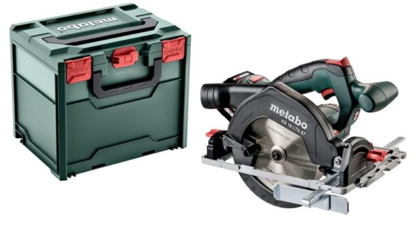 Metabo KS 18 LTX 57 18V Li-Ion Accu Cirkelzaag Body In MetaBOX - 165mm