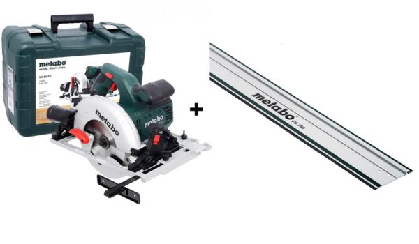 Metabo KS 55 FS Cirkelzaag In Koffer - 1200W - 160mm Met Geleiderail