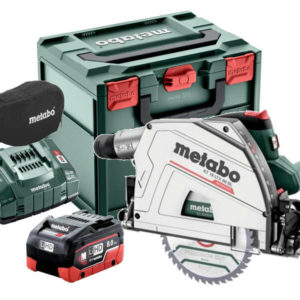 Metabo KT 18 LTX 66 BL 18V Li-ion Accu Invalcirkelzaag Set (2x 8.0Ah Accu) In MetaBox - 165 X 20mm - Koolborstelloos