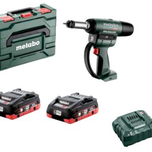 Metabo NMP 18 LTX BL M10 18V Li-ion Accu Klinkmoerpistool Set (2x4.0Ah LiHD Accu) In Metabox