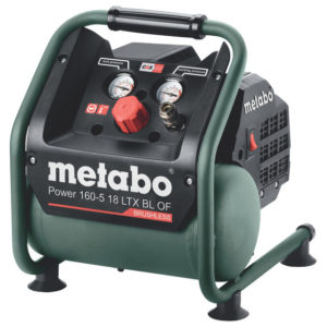 Metabo Power 160-5 18 LTX BL OF 18V Li-Ion Accu Compressor Body - 8 Bar - 120L/min - Koolborstelloos