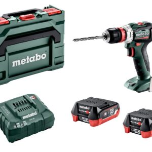 Metabo PowerMaxx BS 12 BL Q 12V LiHD Accu Boor-/schroefmachine Set (2x 4