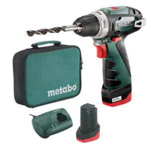 Metabo Powermaxx BS 12V Li-Ion Accu Boor-/schroefmachine Set (1x 2.0Ah Accu) In Tas