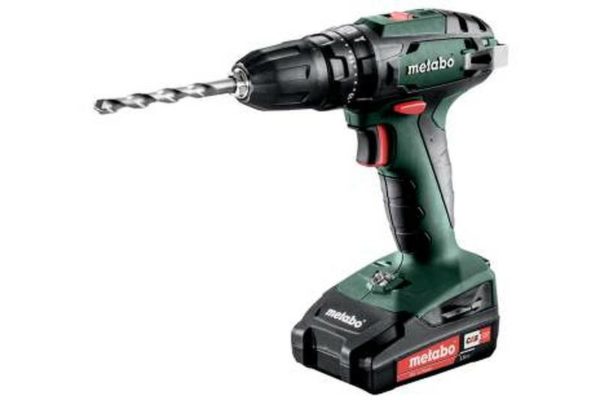 Metabo SB 18 18V Li-Ion Accu Klop-/boormachine Set In Koffer (2x 2