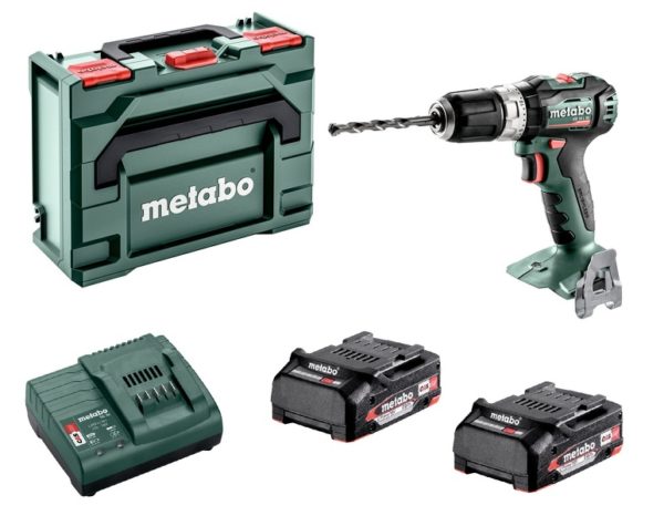 Metabo SB 18 L BL 18V Li-Ion Accu Klopboormachine Set (2x 2