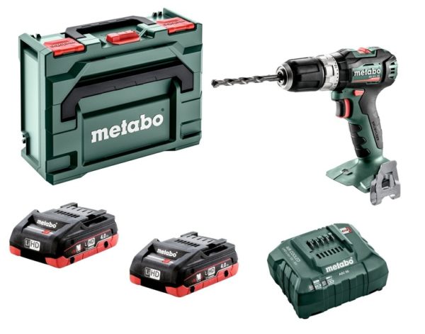 Metabo SB 18 L BL 18V LiHD Accu Klopboormachine Set (2x 4