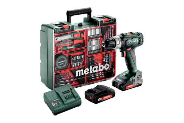 Metabo SB 18 L Mobile Workshop 18V Li-Ion Accu Klop-/boormachine Set (2x 2