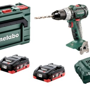 Metabo SB 18 LT BL 18V LiHD Accu Klopboor-/schroefmachine Set (2x 4