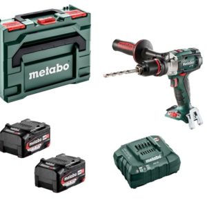 Metabo SB 18 LTX Impuls 18V Li-Ion Accu Klopboor-/schroefmachine Set (2x Li-Power 4.0Ah Accu) In MetaBOX