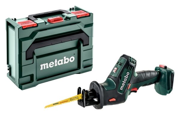 Metabo SSE 18 LTX Compact 18V Li-Ion Accu Reciprozaag Body In MetaBOX