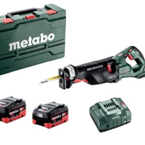 Metabo SSEP 18 LTX BL MVT 18V Li-ion Accu Reciprozaag Set (2x8.0Ah LiHD Accu) In Metabox