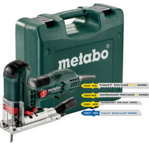 Metabo STE 100 QUICK SET Decoupeerzaag Incl. 20 Decoupeerzaagbladen In Koffer - 710W - T-greep - Variabel