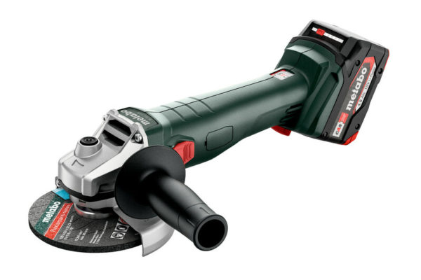 Metabo W 18 7-125 18V Li-Ion Accu Haakse Slijper Set (2x 4