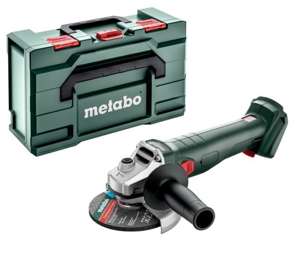 Metabo W 18 L 9-125 18V Accu-slijper Body In MetaBox - 125 Mm