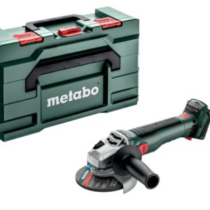 Metabo W 18 LT BL 11-125 18V Li-ion Accu Haakse Slijper Body In MetaBox - 125 Mm