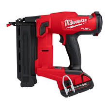 Milwaukee M18 FN18GS -202X Accu Afwerking Tacker Ook Voor Glaslatten  18Volt Set