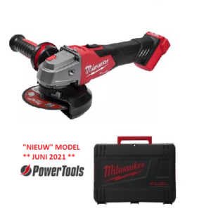 Milwaukee M18 FSAG125 X-0X Basic Haakse Slijper +koffer GEEN REDEMPTION ACTIE