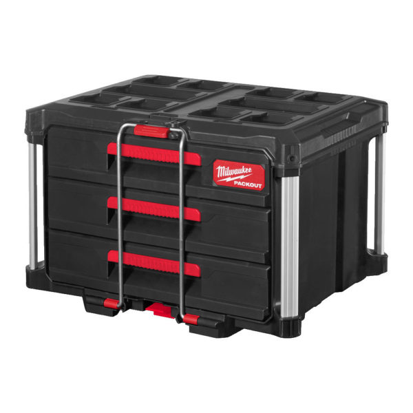 Milwaukee Opberg Box Gereedschapskist Transportbox Met 3 Lade