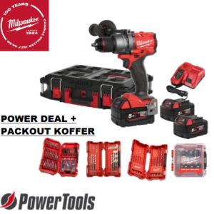 Milwaukee Power Pack DEALS FPD3100P -502P + Packout + ACC SET