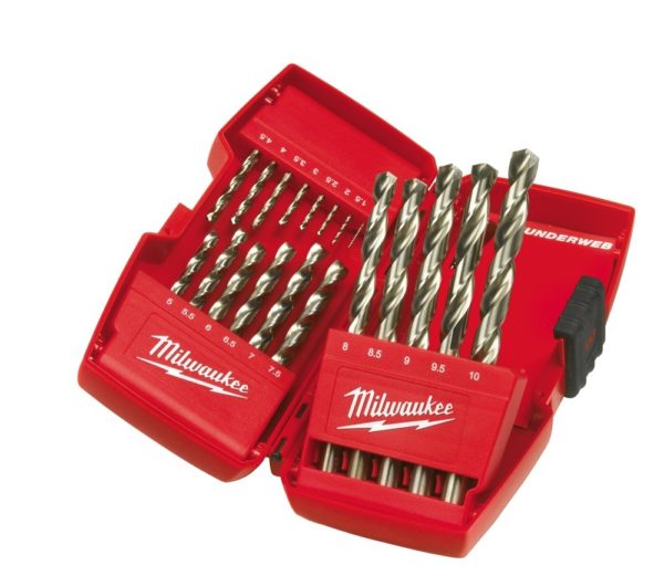 Milwaukee Set Thunderweb HSS-G Metaalboren 19-delig)