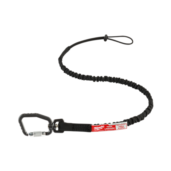 Milwaukee Veiligheids Koord 6.8 Kg Lanyard Met Zekering TBV Gereedschap