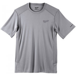 Milwaukee WWSSG  Work T-SHIRT -CoolCore Grijs Maat: M