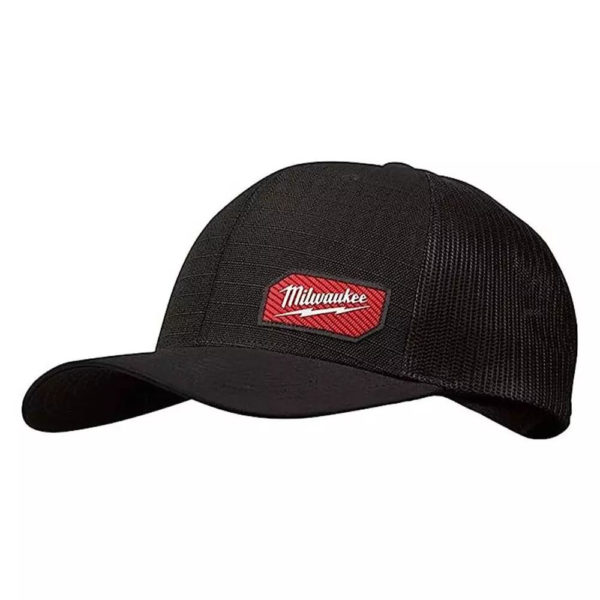 Milwaukee Werk Pet Snapback Trucker Cap– Zwart – 4932493107