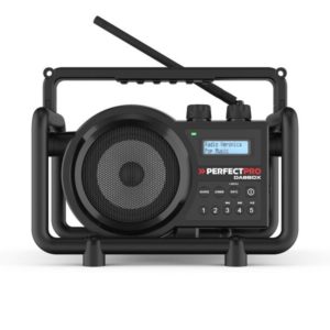 PerfectPro DBX3 DABBOX Bouwradio FM RDS - DAB+ - Bluetooth - AUX-in - Werkt Op Netstroom En Batterijen