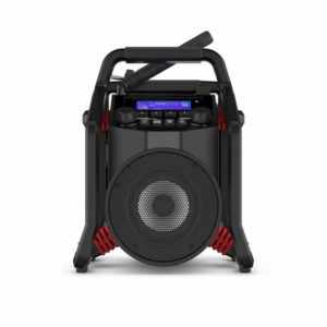 PerfectPro POWERPLAYER PP2 Bouwradio - FM RDS - DAB+ - Bluetooth - USB - AUX-In - Oplaadbaar (ingebouwde Lithium Accu)