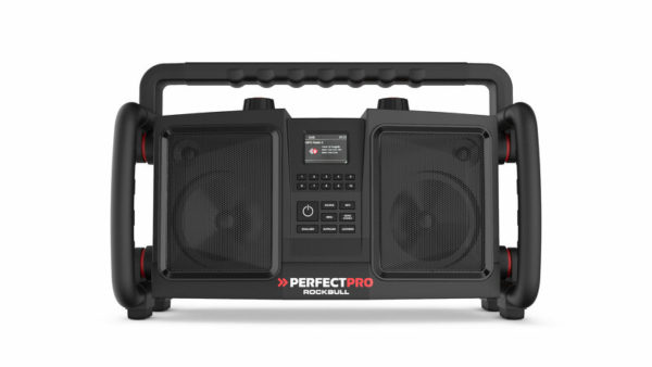 PerfectPro RB2 Rockbull Bouwradio - FM RDS - DAB+ - Aux-in - Werkt Op Netstroom&Batterij