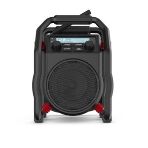 PerfectPro UBOX 400R2 Bouwradio - FM RDS - DAB+ - Bluetooth - Aux-in - Werkt Op Netstroom&Batterij