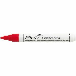 Pica 524/40 Lakmarker - Rond - Rood - 2-4mm