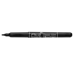 Pica 534/46 Classic Permanent Pen - Rond - Zwart - 1