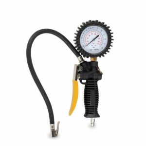 Powerplus POWAIR0102 Professionele Bandenpomp Met Spanningsmeter - 8 Bar