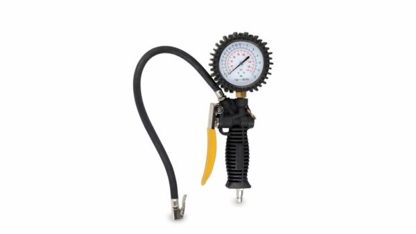 Powerplus POWAIR0102 Professionele Bandenpomp Met Spanningsmeter - 8 Bar