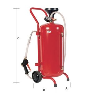 RODAC olie afgifteunit 24 liter pneumatisch