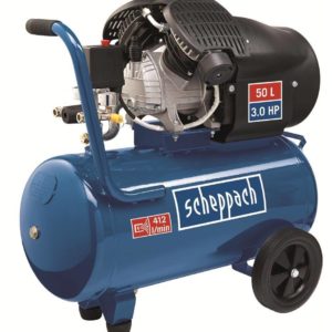 Scheppach HC52DC Dubbele Cilinder Compressor 50liter