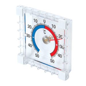 Silverline 985719 Binnen/buiten Opplakthermometer - 50°C Tot +50°C