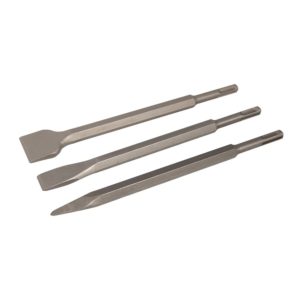 Silverline SDS-plus beitel set 3-delig