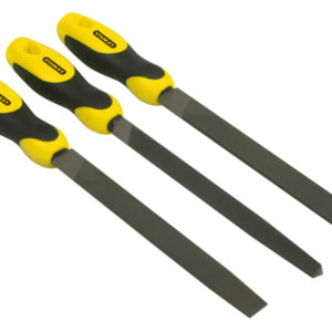 Stanley 0-22-464 Vijlenset Halfzoet 3 Delig 200mm