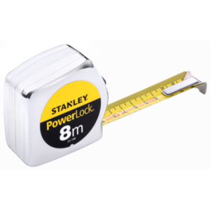 Stanley 0-33-198 PowerLock Classic ABS Rolmaat - 8m X 25mm