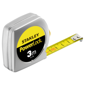 Stanley 0-33-218 PowerLock Classic Rolmaat - 3m X 12