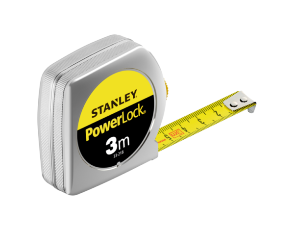 Stanley 0-33-218 PowerLock Classic Rolmaat - 3m X 12