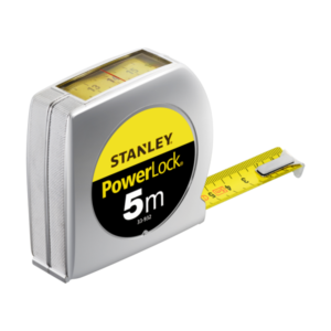 Stanley 0-33-932 Rolmaat Met Kijkvenster - 5m X 19mm